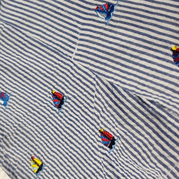 Starting out 6m sailboat embroidered shirt set euc - Picture 5 of 5